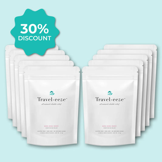 Ease Constipation Naturally 10x with Travel-eeze