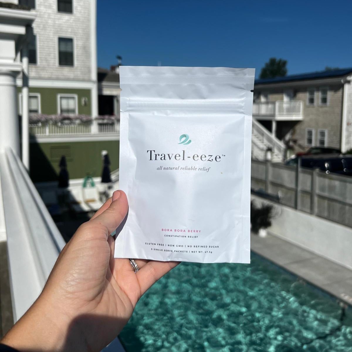 Ease Constipation Naturally 5x with Travel-eeze