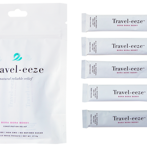 Ease Constipation Naturally with Travel-eeze (5 Stick Packets)